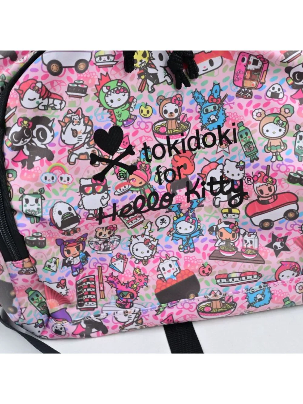 Tokidoki x Hello Kitty Sanrio Backpack Pink Kawaii Character Bag New